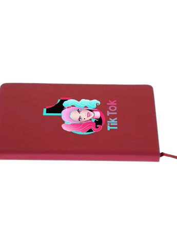 Блокнот А5 Тік Струм (Tik Tok Harley Quinn) Червоний (92228-1646-RD) MobiPrint (257322768)