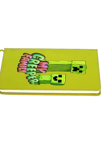 Блокнот А5 Майнкрафт (Minecraft) Салатовый (92228-1176-LM) MobiPrint (257327240)