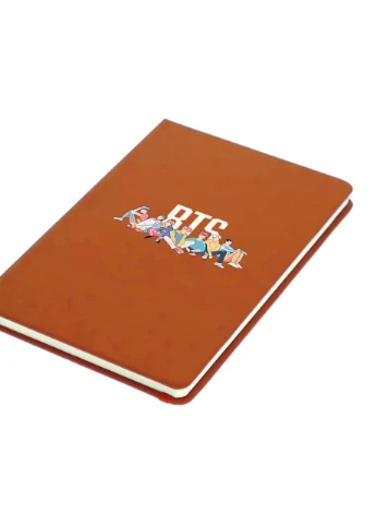 Блокнот А5 БТС (BTS) Помаранчевий (92228-1061-OG) MobiPrint (257322058)