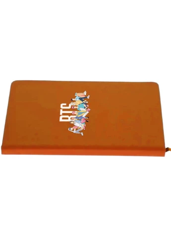 Блокнот А5 БТС (BTS) Помаранчевий (92228-1061-OG) MobiPrint (257322058)