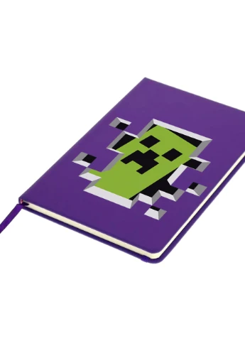 Блокнот А5 Minecraft Фиолетовый (92228-1709-PU) MobiPrint (257324101)