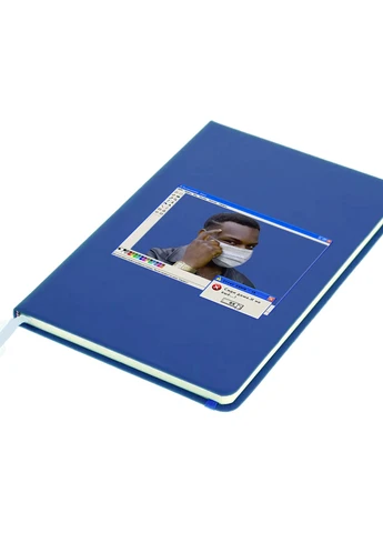 Блокнот А5 Думай Светло-голубой (92228-1425-SK) MobiPrint (257327786)