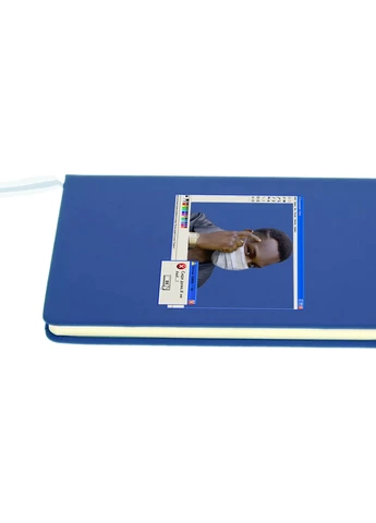 Блокнот А5 Думай Светло-голубой (92228-1425-SK) MobiPrint (257327786)