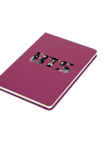 Блокнот А5 БТС (BTS) Малиновый (92228-1101-FU) MobiPrint (257323558)