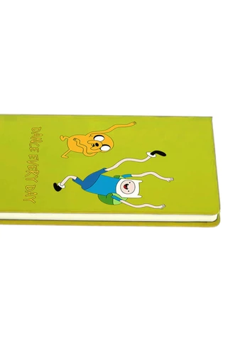 Блокнот А5 Фін і Джейк пес (Finn & Jake the dog) Салатовий (92228-1580-LM) MobiPrint (257324840)