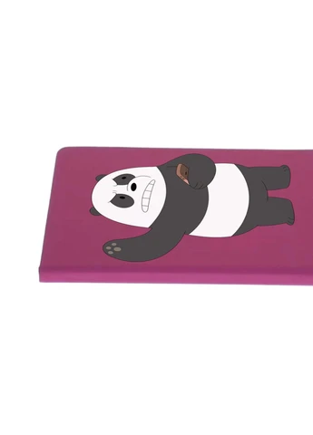 Блокнот А5 Панда (Panda) Малиновый (92228-1776-FU) MobiPrint (257325951)