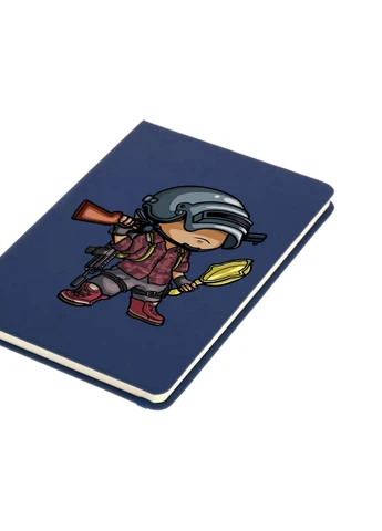 Блокнот А5 PUBG Темно-синий (92228-1710-NB) MobiPrint (257322218)