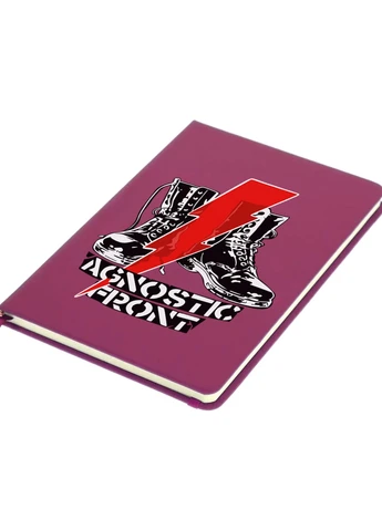 Блокнот А5 Панк Малиновий (92228-2020-FU) MobiPrint (257323736)