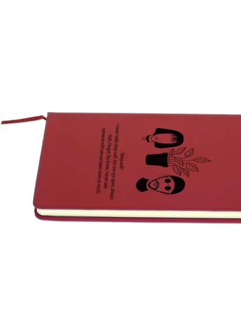 Блокнот А5 Лица Матильды и Леона (Leon) Красный (92228-1453-RD) MobiPrint (257321719)