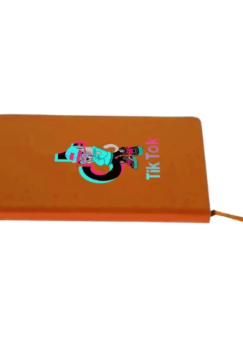 Блокнот А5 Тік Тік (Tik Tok Cat) Помаранчевий (92228-1644-OG) MobiPrint (257323588)