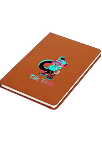 Блокнот А5 Тік Тік (Tik Tok Cat) Помаранчевий (92228-1644-OG) MobiPrint (257323588)