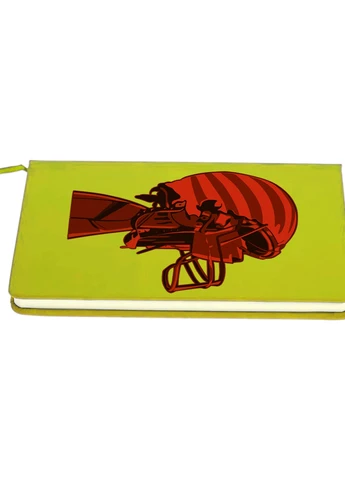 Блокнот А5 Музыка Gorillaz Салатовый (92228-2016-LM) MobiPrint (257321661)