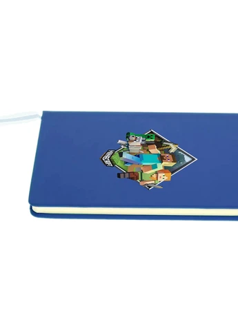 Блокнот А5 Майнкрафт (Minecraft) Светло-голубой (92228-1175-SK) MobiPrint (257329061)