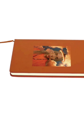 Блокнот А5 Билли Айлиш (Billie Eilish) Оранжевый (92228-1600-OG) MobiPrint (257321413)