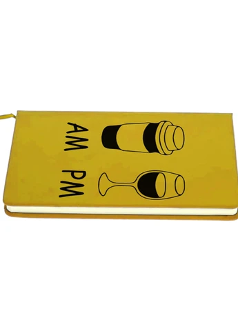 Блокнот А5 AM/PM Желтый (92228-1640-SY) MobiPrint (257323928)