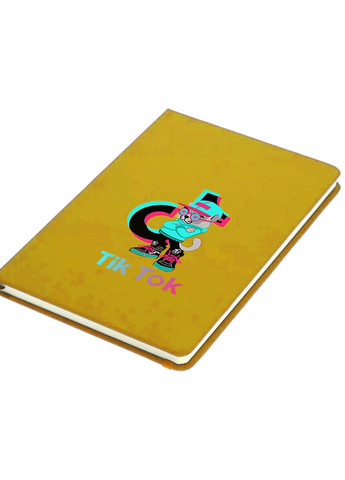 Блокнот А5 Тік Тік (Tik Tok Cat) Жовтий (92228-1644-SY) MobiPrint (257323270)