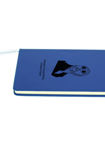 Блокнот А5 Леон киллер (Leon) Светло-голубой (92228-1451-SK) MobiPrint (257327057)