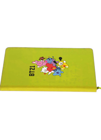 Блокнот А5 БТС (BTS) Салатовий (92228-1166-LM) MobiPrint (257325561)