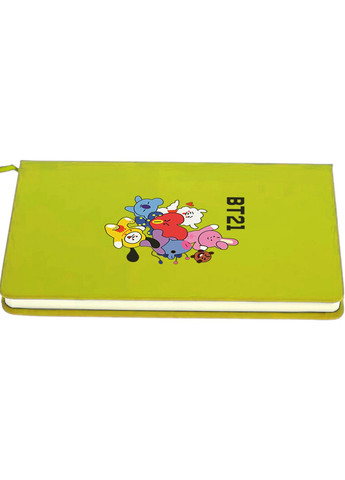 Блокнот А5 БТС (BTS) Салатовий (92228-1166-LM) MobiPrint (257325561)