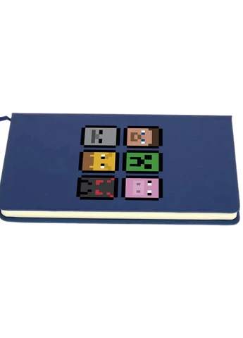 Блокнот А5 Майнкрафт (Minecraft) Темно-синий (92228-1173-NB) MobiPrint (257325286)
