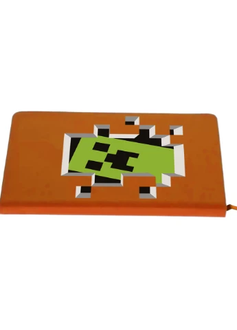 Блокнот А5 Minecraft Оранжевый (92228-1709-OG) MobiPrint (257328241)
