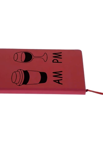 Блокнот А5 AM/PM Красный (92228-1640-RD) MobiPrint (257325729)