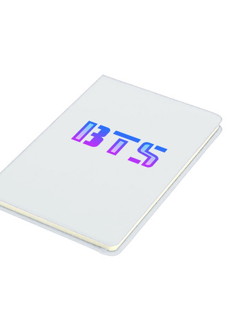 Блокнот А5 БТС (BTS) Білий (92228-1131-WT) MobiPrint (257327613)