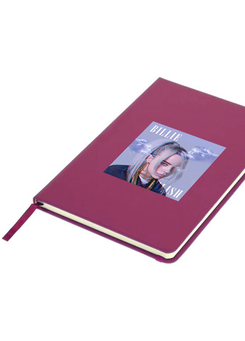 Блокнот А5 Билли Айлиш (Billie Eilish) Малиновый (92228-1603-FU) MobiPrint (257329126)