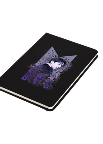 Блокнот А5 БТС (BTS) Черный (92228-1065-BK) MobiPrint (257321380)
