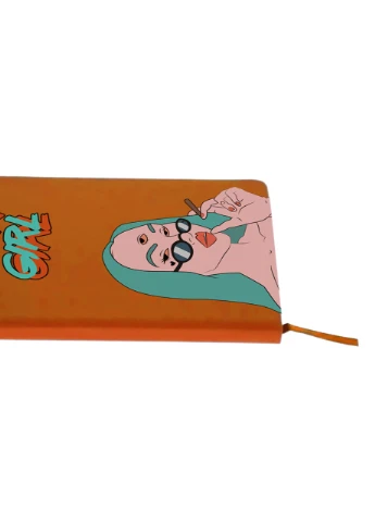 Блокнот А5 Sweet girl Помаранчевий (92228-1638-OG) MobiPrint (257323896)