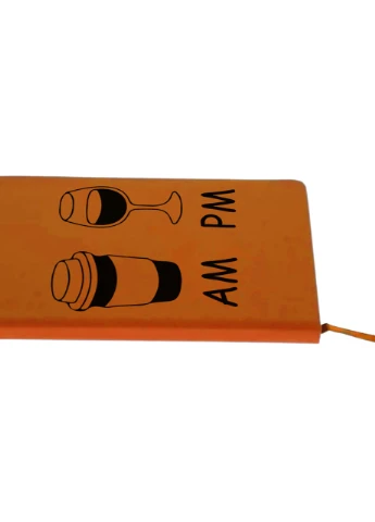Блокнот А5 AM/PM Помаранчевий (92228-1640-OG) MobiPrint (257325701)