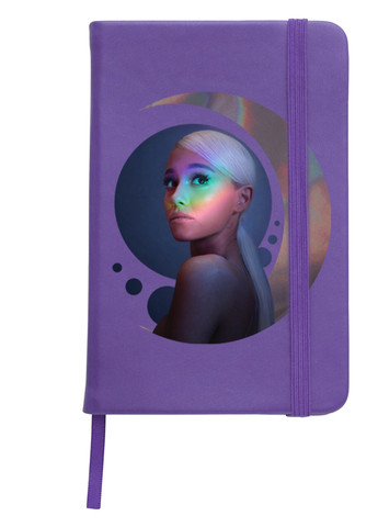 Блокнот А5 Ариана Гранде (Ariana Grande) Фиолетовый (92228-1622-PU) MobiPrint (257329130)
