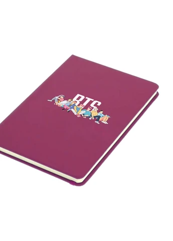 Блокнот А5 БТС (BTS) Малиновый (92228-1061-FU) MobiPrint (257326852)