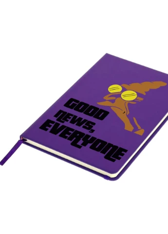 Блокнот А5 Профессор Фарнсворт Футурама (Professor Farnsworth Futurama) Фиолетовый (92228-1997-PU) MobiPrint (257322413)