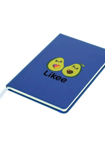 Блокнот А5 Лайк Авокадо (Likee Avocado) Світло-блакитний (92228-1031-SK) MobiPrint (257329110)