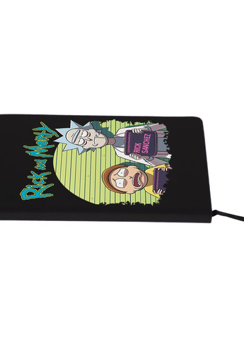 Блокнот А5 Рік і Морті Чорний (92228-1238-BK) MobiPrint (257323344)