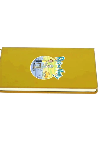 Блокнот А5 Рик и Морти Желтый (92228-1233-SY) MobiPrint (257322449)