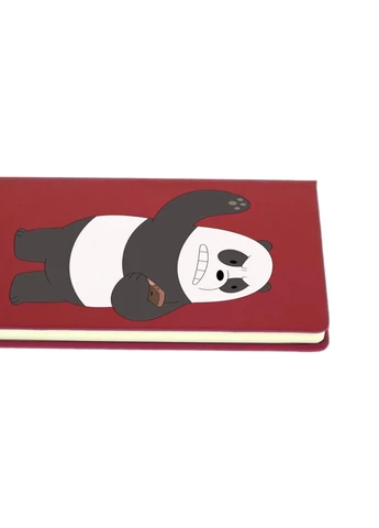 Блокнот А5 Панда (Panda) Червоний (92228-1776-RD) MobiPrint (257328770)