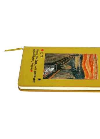 Блокнот А5 Крик Жовтий (92228-1418-SY) MobiPrint (257325677)