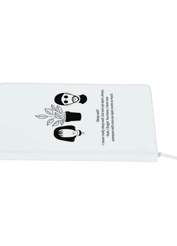 Блокнот А5 Лица Матильды и Леона (Leon) Белый (92228-1453-WT) MobiPrint (257324138)