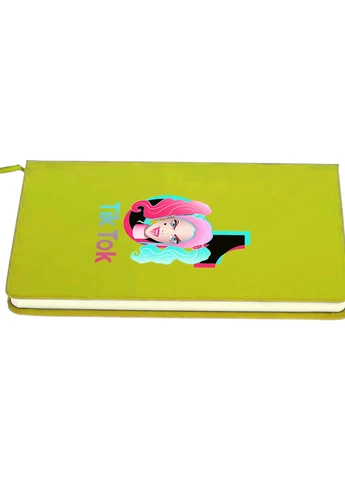 Блокнот А5 Тік Струм (Tik Tok Harley Quinn) Салатовий (92228-1646-LM) MobiPrint (257322002)