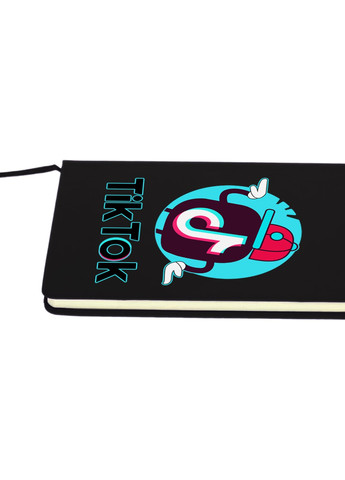 Блокнот А5 Tik Tok Черный (92228-1712-BK) MobiPrint (257321483)