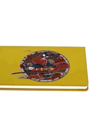 Блокнот А5 Дедпул Желтый (92228-1993-SY) MobiPrint (257327163)