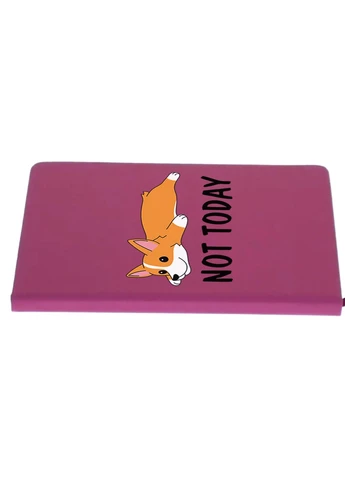 Блокнот А5 Не сьогодні (Not Today) Малиновий (92228-2019-FU) MobiPrint (257326008)