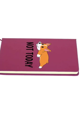 Блокнот А5 Не сьогодні (Not Today) Малиновий (92228-2019-FU) MobiPrint (257326008)