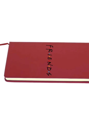 Блокнот А5 Друзі (Friends) Червоний (92228-1957-RD) MobiPrint (257325250)