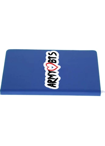 Блокнот А5 БТС (BTS) Світло-блакитний (92228-1100-SK) MobiPrint (257324916)