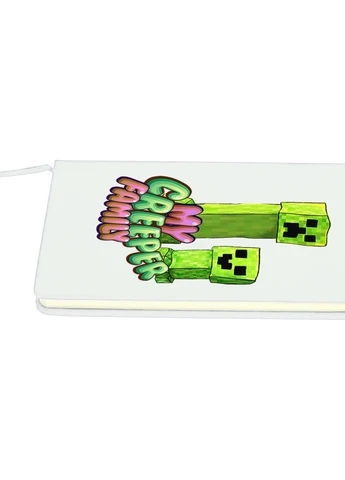 Блокнот А5 Майнкрафт (Minecraft) Белый (92228-1176-WT) MobiPrint (257326988)