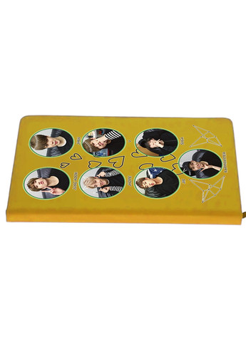 Блокнот А5 БТС (BTS) Жовтий (92228-1167-SY) MobiPrint (257322675)