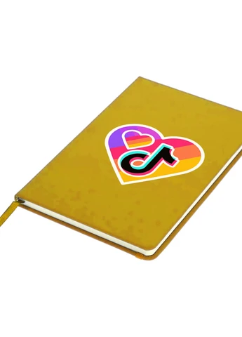 Блокнот А5 Лайк та ТікТок Жовтий (92228-1559-SY) MobiPrint (257326533)